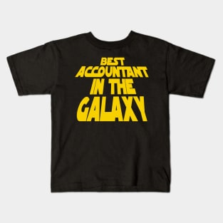 Best Accountant in the Galaxy Kids T-Shirt